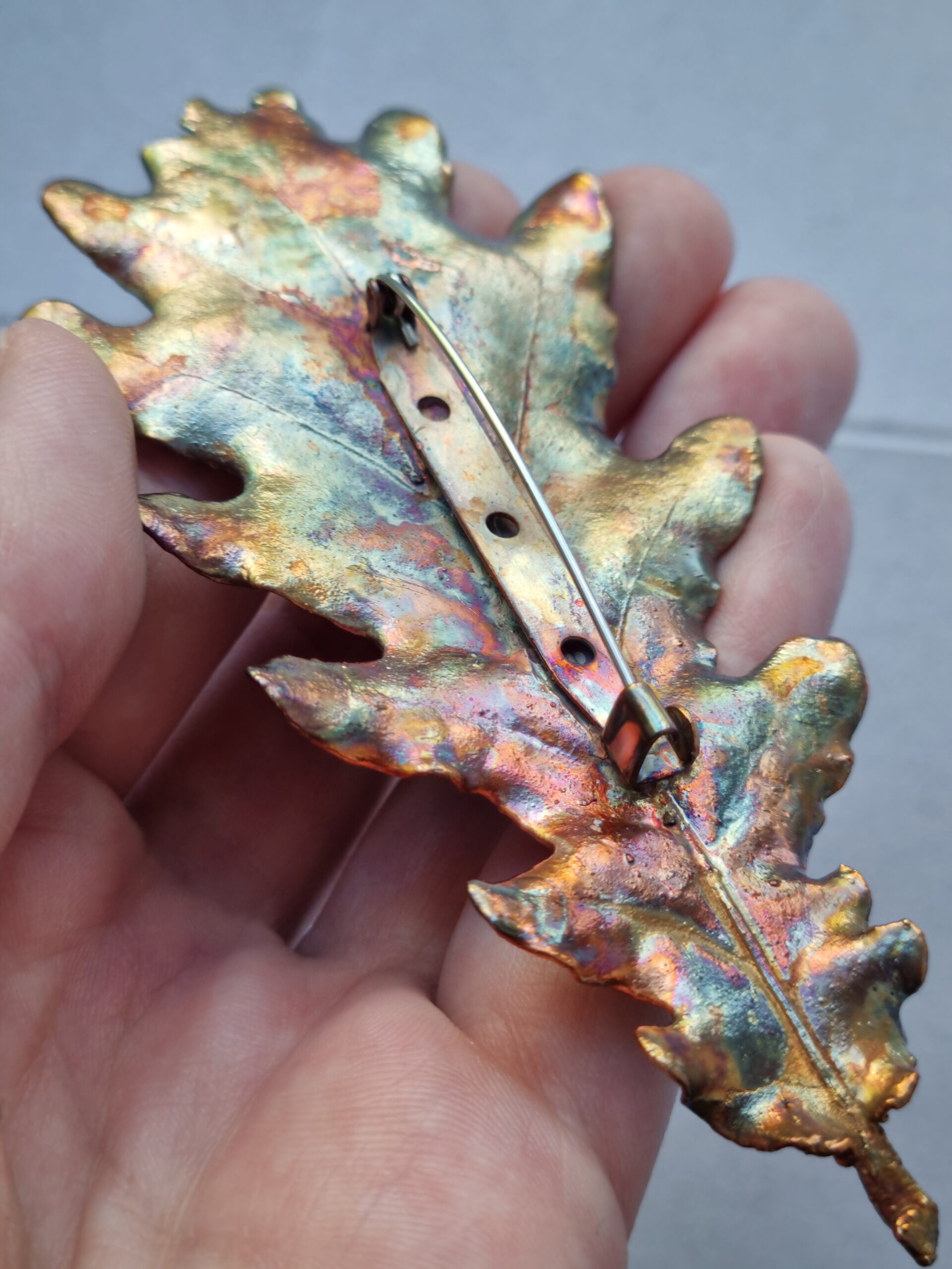Ozola lapas vara broša - Image 6