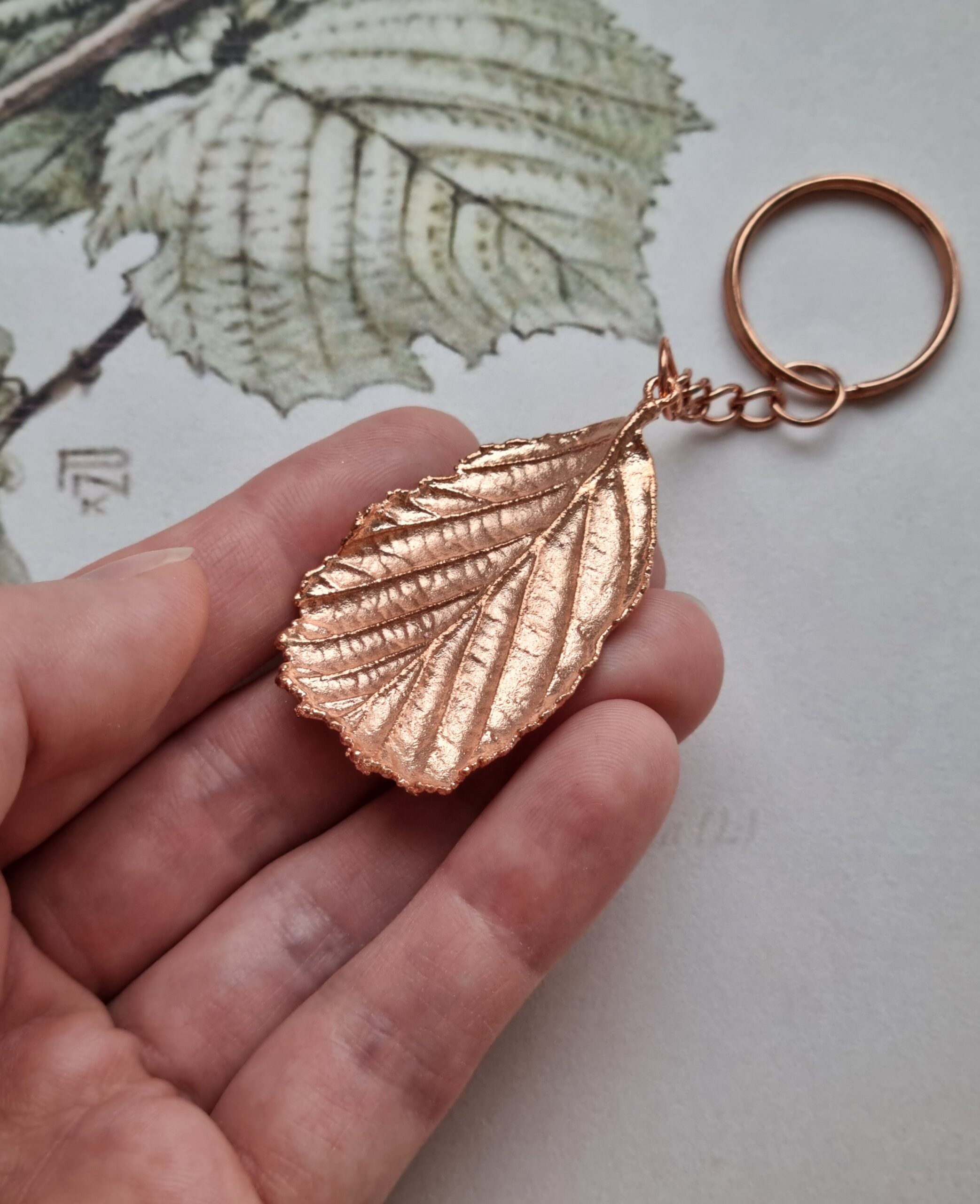 Atslēgu piekariņš “Alkšņa lapiņa” — изображение 4